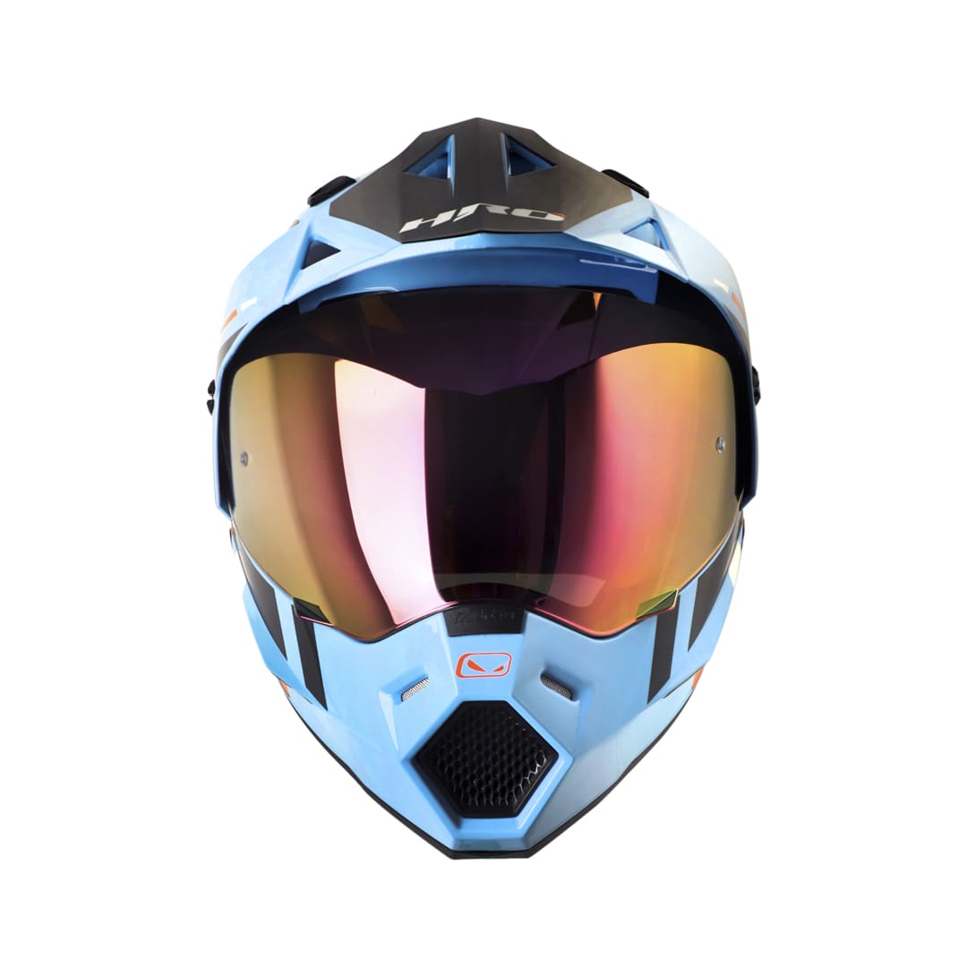 Casco moto hro mx-330dv dry az nj multipropósito | OXS