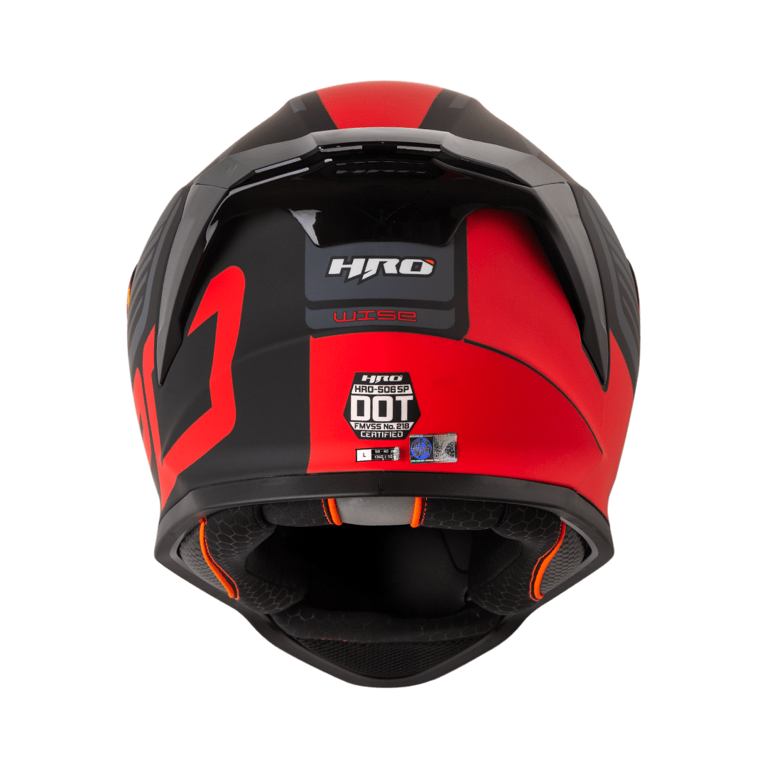Casco moto hro 506 wise ng rj integral norma DOT | OXS