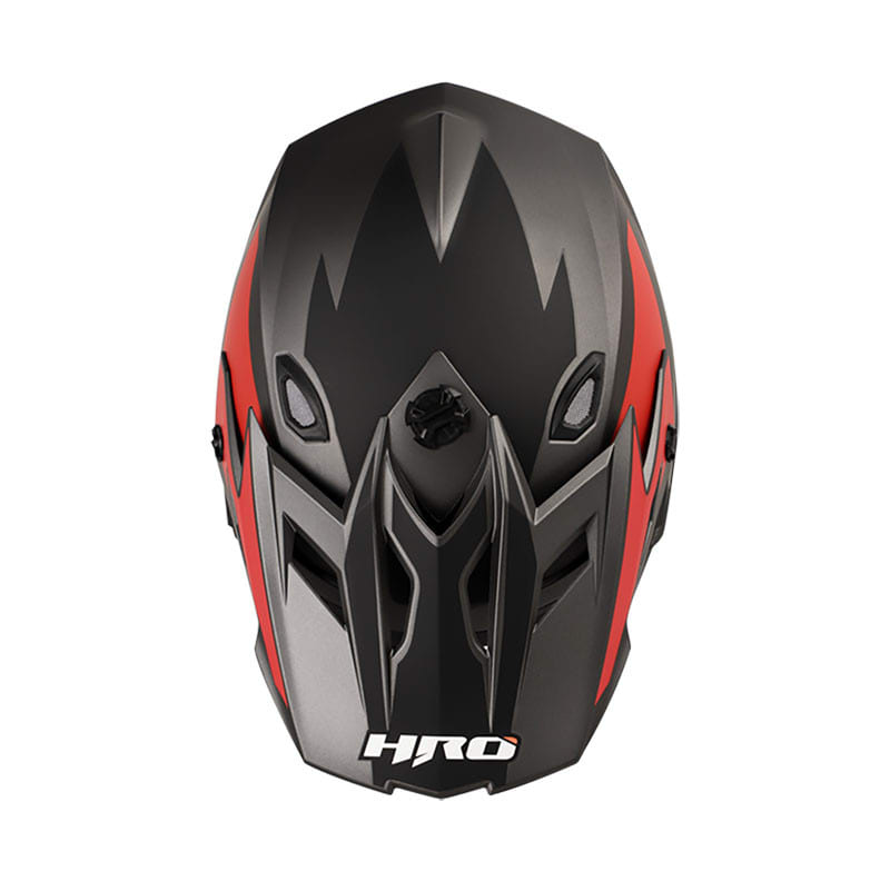 Moto Cross Casco Hro Mx03 CASCO CROSS HRO MX03 NEGRO/ROJO L