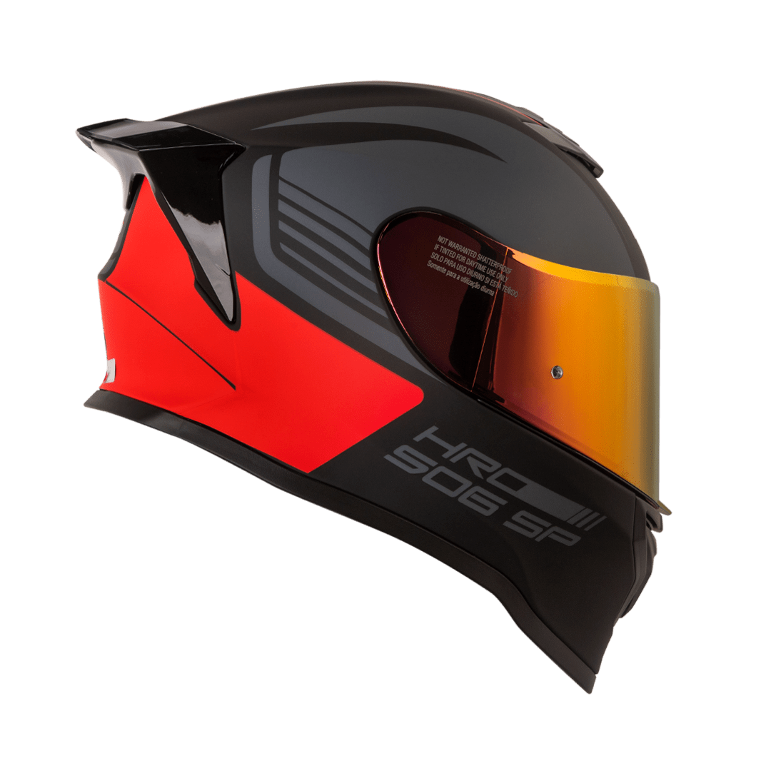 Casco moto hro 506 wise ng rj integral norma DOT | OXS