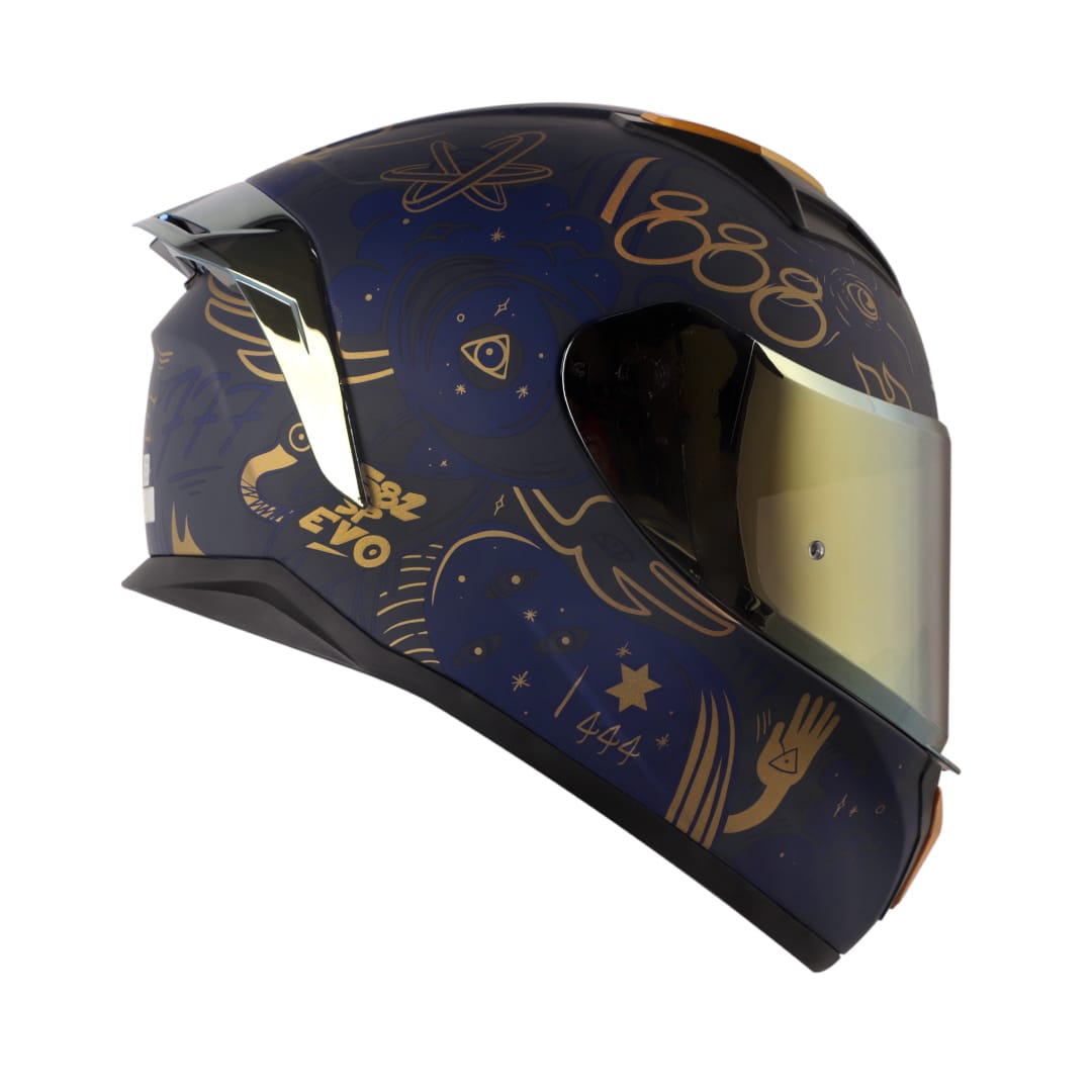 Casco moto shaft 582sp fortune az.os do integral (V/SV) | OXS