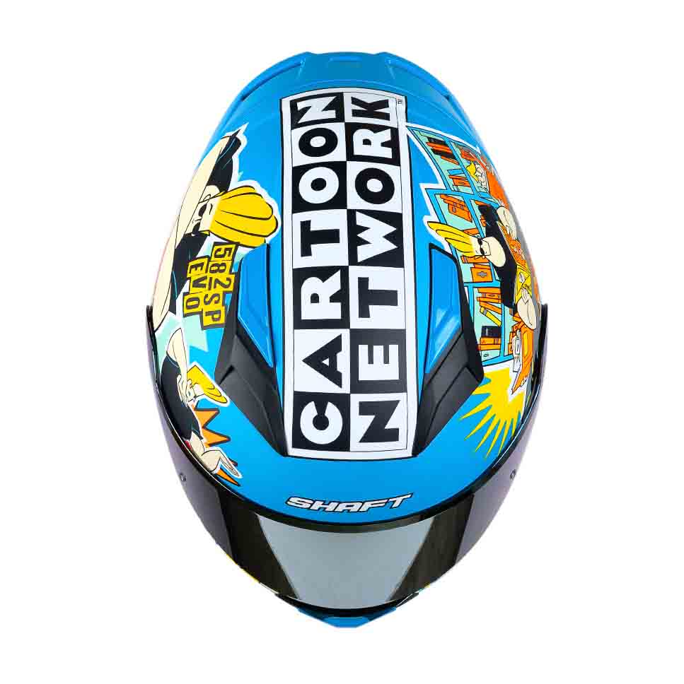 Casco moto shaft 582sp evo johnny brazo az integral edicion