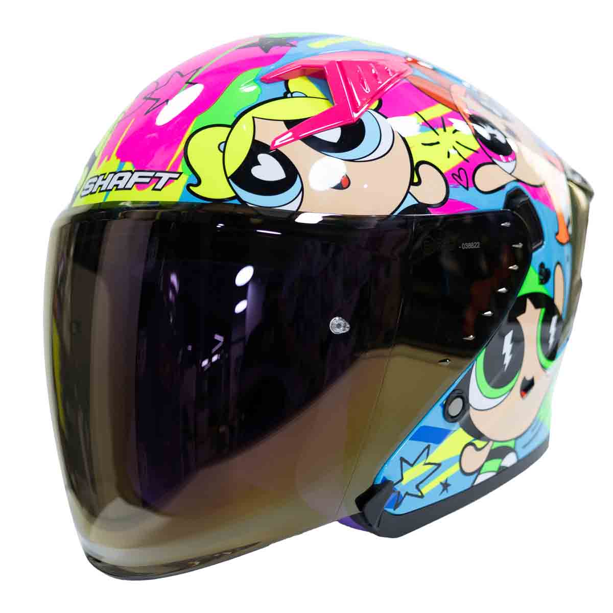 VISOR MICA DE REPUESTO PARA CASCO MOTO SHAFT SH-226SP