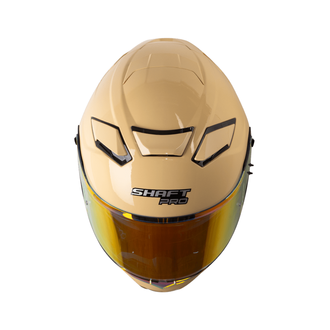 Casco moto shaft pro 606sp solid bg integral con sun visor (V/SV