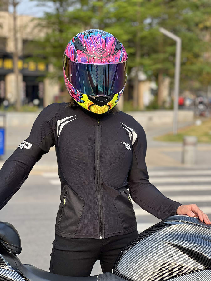 Jacket Outfit Para Moto Mujer Chaqueta De Motocicleta Transpirable