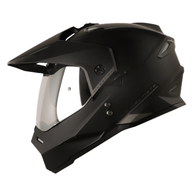 Casco moto hro mx-330dv solid ng gr.os multiproposito