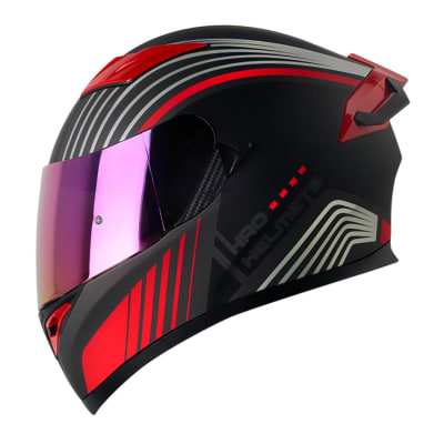 Casco moto hro 514dv bilt gr.os rj integral sun visor1