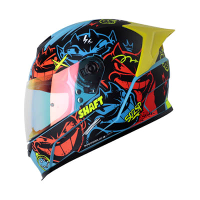 casco moto shaft 502sp devil az integral normal dot acreditado (V/SV)