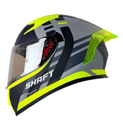 CASCO MOTO SHAFT 526SP EVO SAMPLER GRIS AMARILLO INTEGRAL1
