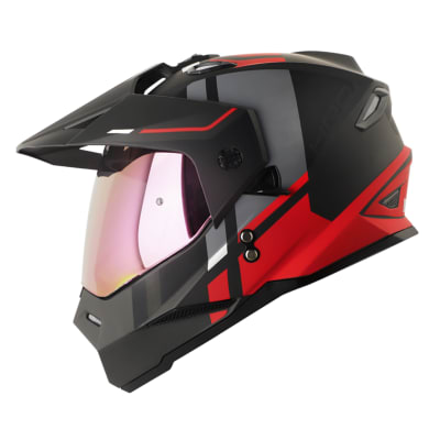 Casco moto hro mx-330dv dry gr rj multipropósito