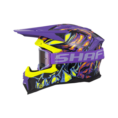 Casco moto shaft mx-60 sobek n.b mr enduro motocross antiparras de regalo1