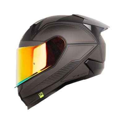 Casco moto shaft 560 evo solid blocked ng gr.os integral