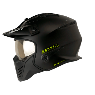 Casco moto shaft 225 pilot solid ng am.n abierto