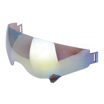 Repuesto de sun visor para casco shaft 225 pilot y faseed 726x iridium dorado