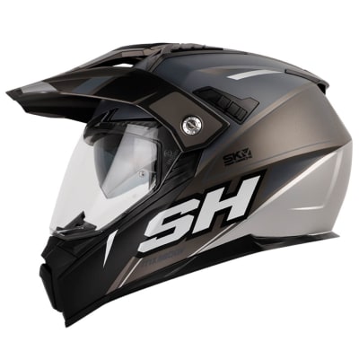 CASCO MOTO SHAFT MX-380 MULTIPROPÓSITO REBEL N.M GR