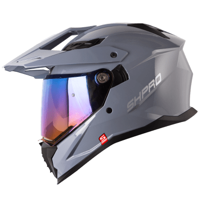 Casco moto shaft pro mx400dv solid gr sl multiproposito