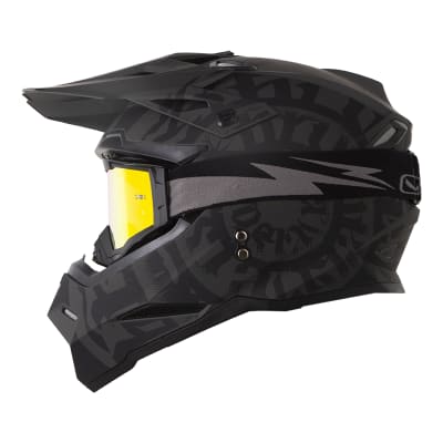 Casco moto hro MX03 lettering gr.m enduro motocross offroad1