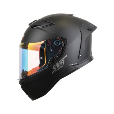 Casco moto shaft pro 606sp solid ng rj integral con sun visor (V/SV)1