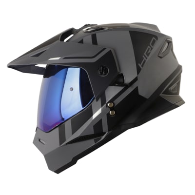 Casco moto hro mx-330dv dry gr ng multipropósito
