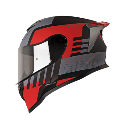 Casco moto hro 506 crudo ng rj integral norma dot1