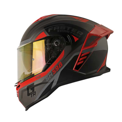 Casco moto shaft sh-598 GTR JBOND GR RJ integral sun visor