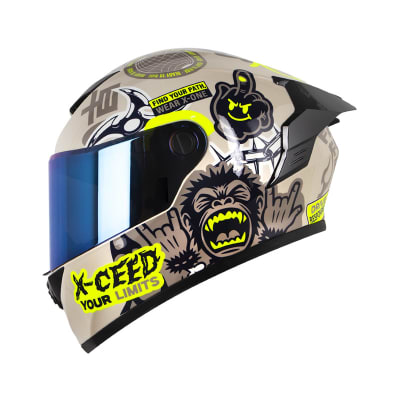 Casco moto xone x500rs cluster ar.cl am.n integral
