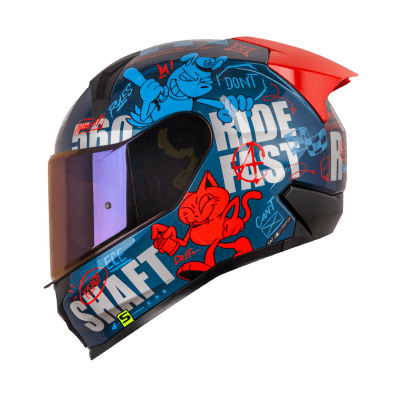 Casco moto shaft 560 evo anarchy camaleon rj