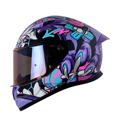 Casco moto shaft 522 sp tiguerazo mr mate az integral