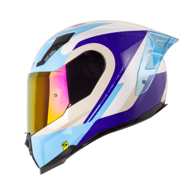 Casco moto shaft 562r solid suuroka bl.pr mr integral