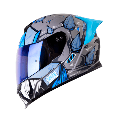 casco moto shaft 502sp eldymon gr az integral normal dot acreditado (V/SV)1