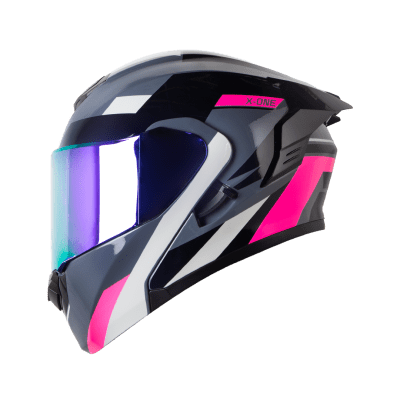 Casco moto xone 3000rs gr.os fc abatible sun visor