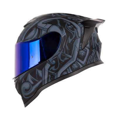 Casco moto hro 506 tribal ng gr.os integral norma DOT