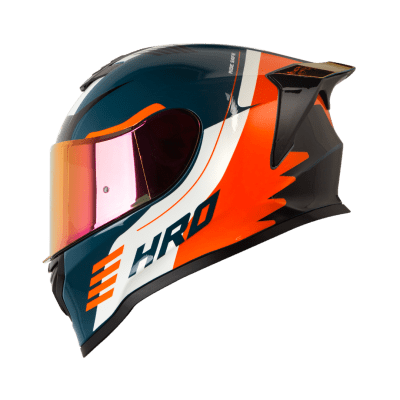 Casco moto hro 506 steam bl nj integral norma DOT1