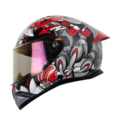 Casco moto shaft 522 sp tiguerazo gr mate rj integral1