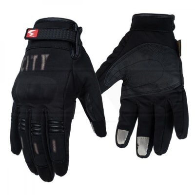 Guantes para moto madbike city protecciones touch1