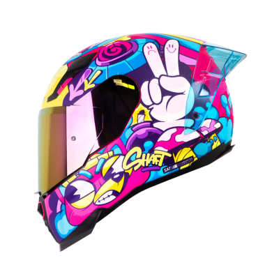 Casco moto shaft 562r dreams fc az integral