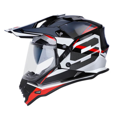 Casco moto shaft pro mx-370dv multipropósito felo rj