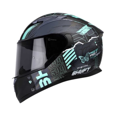 Casco moto shaft 522 free soul turq sm integral