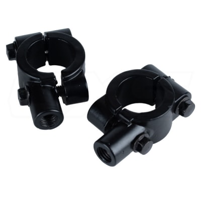 Soporte para espejo manillar volante moto hilo 10mm
