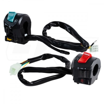 Set de comandos de repuesto para moto