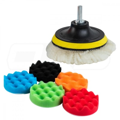 Set de bonetes 4 pulgadas para taladro