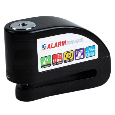 Candado de disco para moto alarma 110db lt303