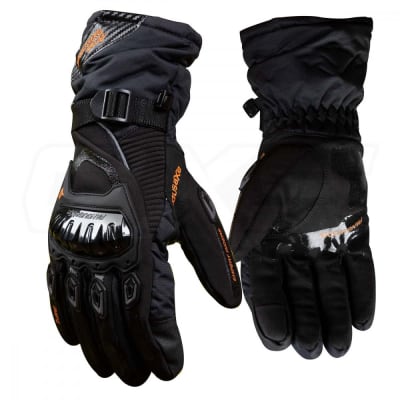 Guantes Moto Largos Axe Wp02 Invierno Waterproof Pro Touch