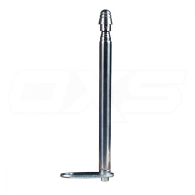 Antena para moto corta hilo curado retractil base para tornillos espejos