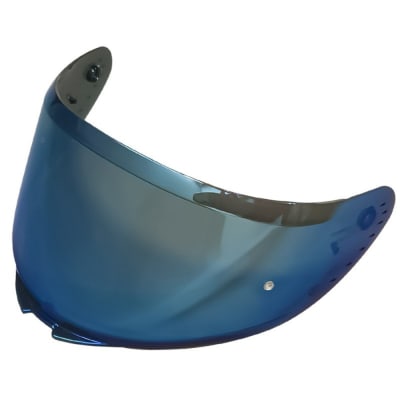 Mica Visor repuesto para casco Shaft 526sp iridium azul