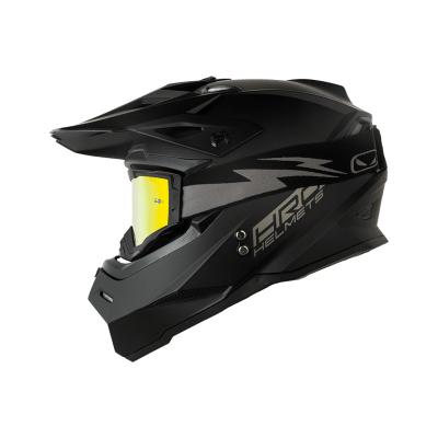 Casco moto hro MX03 solid ng gr.os enduro motocross offroad