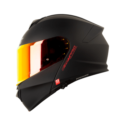 Casco moto shaft pro 4000dv solid ng rj abatible sun visor