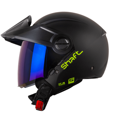 Casco moto shaft 212 solid ng am.n abierto jet