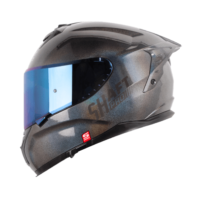 Casco moto shaft pro 610dv solid camaleon.gr.os integral sun visor