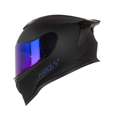 Casco moto hro 506 solid ng az.os integral norma DOT